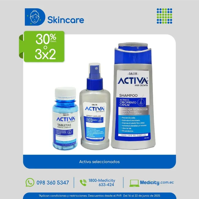 Semana de Skincare en Medicity: 30% de descuento o 3x2 en productos para piel y cabello