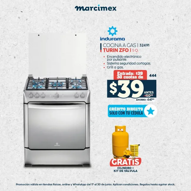 Ofertas Marcimex: Electrodomésticos y Deportes con Regalos y Créditos Directos hasta 30 de Junio 2025