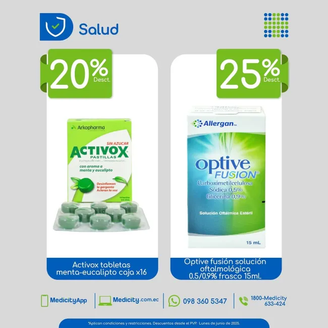 Descuentos en Medicity: hasta 50% en productos y medicamentos para tu bienestar en junio 2025