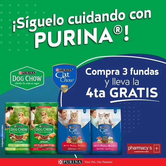 Compra 3 fundas de comida para perro y llévate la 4ta GRATIS! 🐶🐱