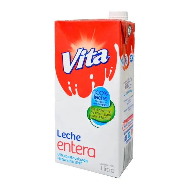 Leche Vita Tetrabrik 1 L Entera