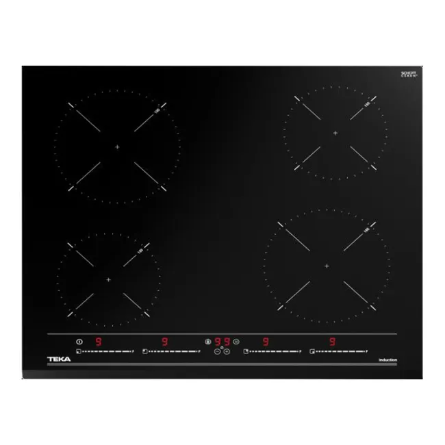 33% de descuento en Cocina de Inducción con 4 Quemadores Vitrocerámica 60x51cm  Teka