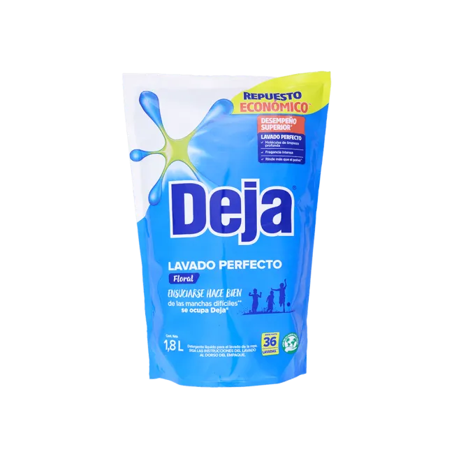 Deja Detergente Doy Pack Líquido Floral 1800ml