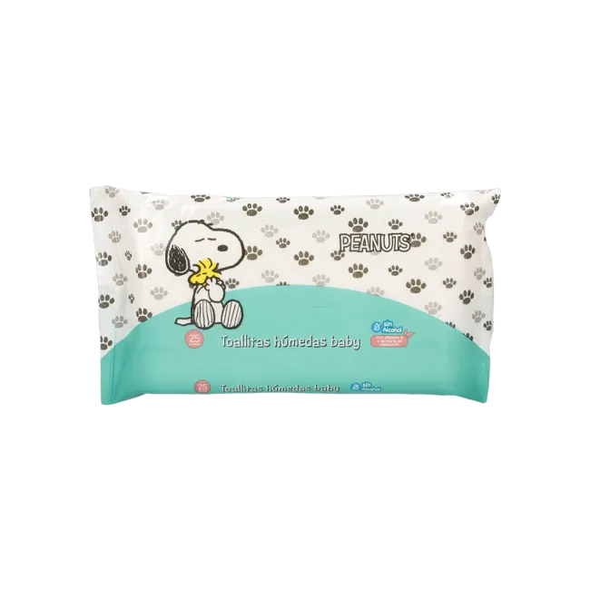 Snoopy Toallitas Húmedas X 25 al 33% de descuento