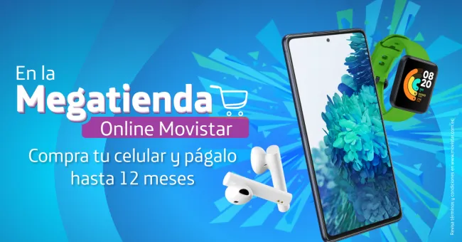 Celulares con descuento de hasta el 50% por CyberDay con Movistar