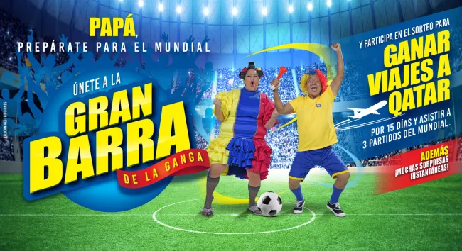 Sorteo para ganar viajes a Qatar ✈️🇶🇦 por 15 días y asistir a 3 partidos del mundial. ⚽
