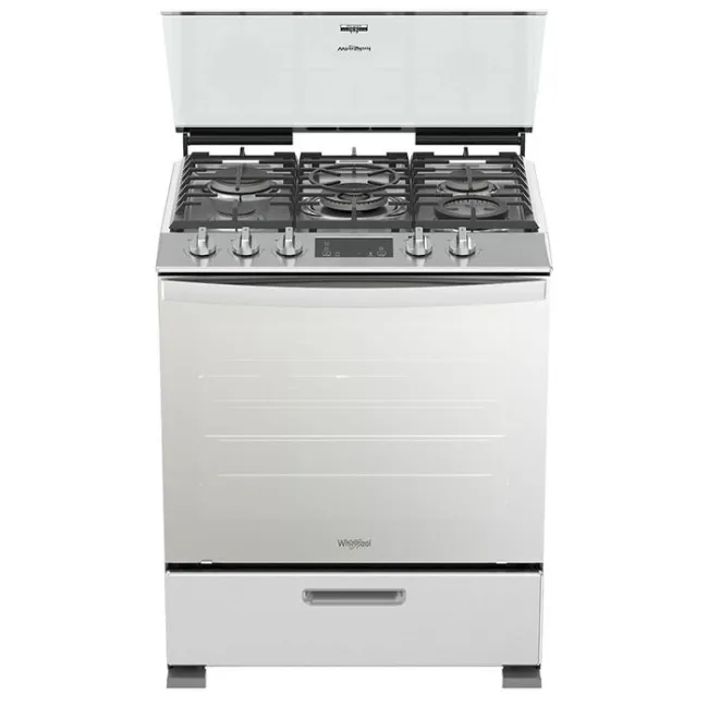 Whirlpool - Cocina a gas LWFR7300S