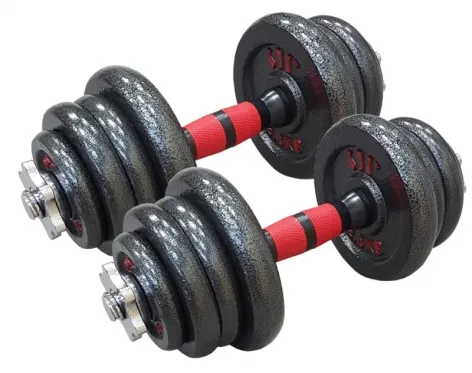 Ultrasport Discos de pesas, 4 pesas en un juego, 15 kg o 25 kg, diámetro  estándar de 30 mm, se pueden usar con mancuernas y barras con barra, con