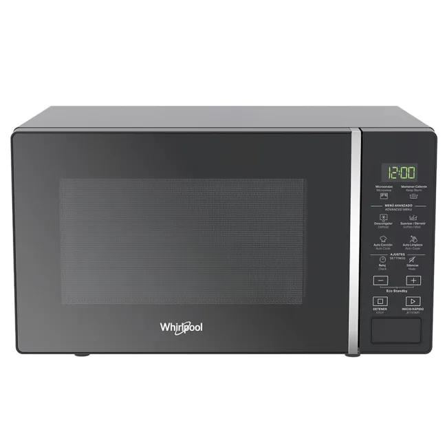 Microondas Whirlpool 20lt Negro WM1807B menor precio encontrado 