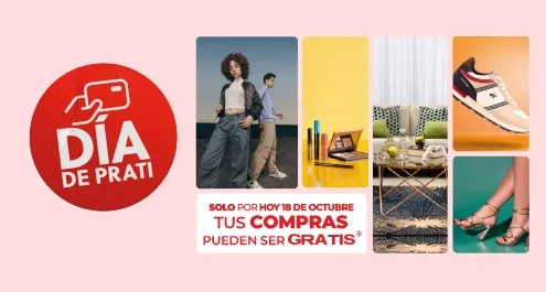 Tus compras pueden ser gratis en Día De Prati – De Prati