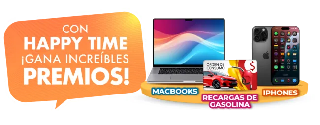 Happy Time en Pharmacys - Gana increíbles premios