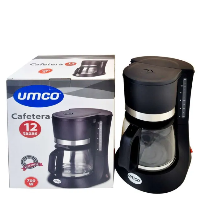 Cafetera Umco 12 Tz 700 W con 1.2 L