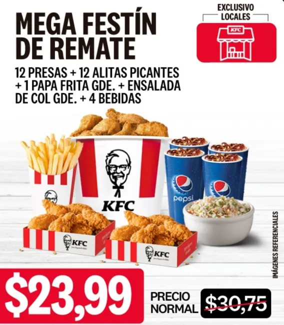 Mega festín remate 🍗