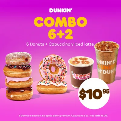 Promociones de Donas de Dunkin' Donuts