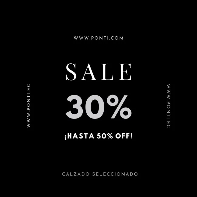 Hasta 50% de descuento en calzado