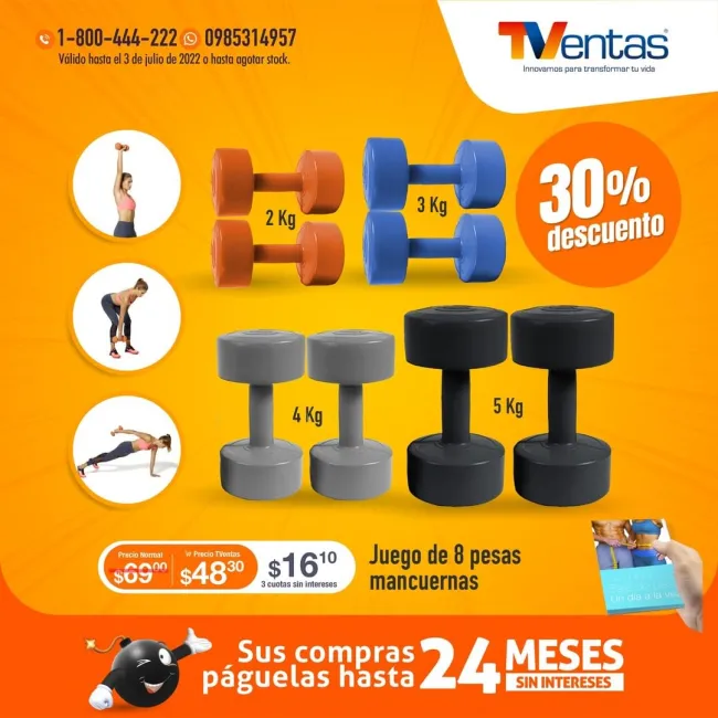 Las mejores ofertas en Mancuernas