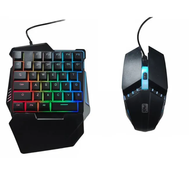 Teclado + mouse gamer combo de diversión al mejor precio