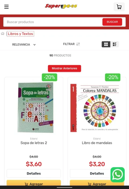 Hasta el 40% descuento en libros y textos