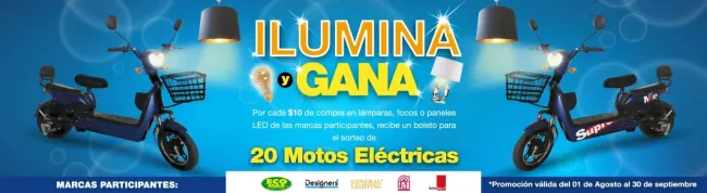 Gana 20 motos electricas