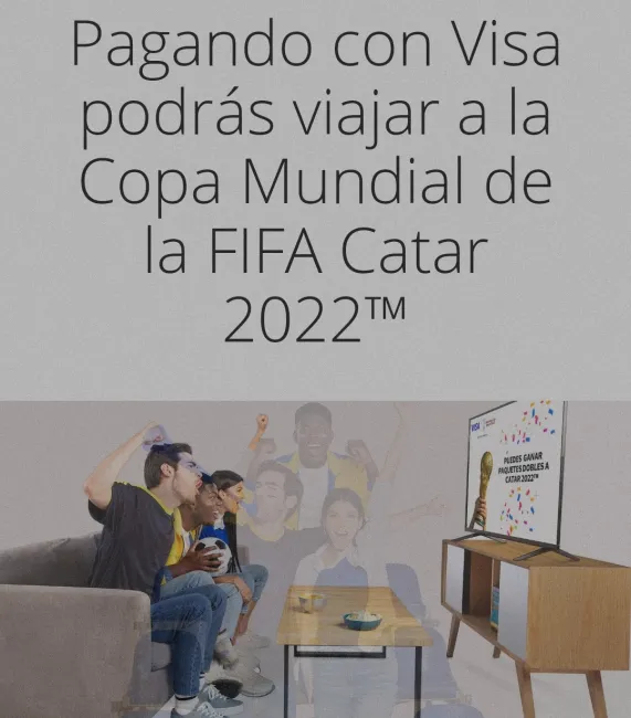 Gana un viaje a la copa mundial de la FIFA™ con Visa