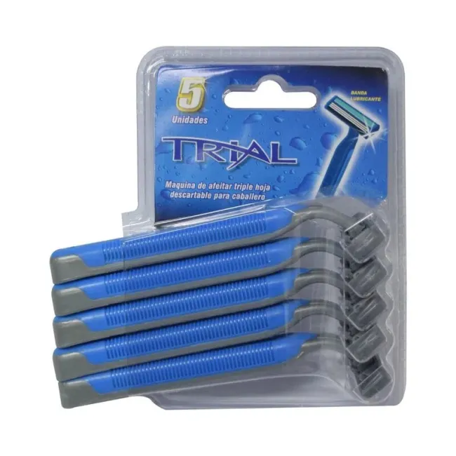 Máquina de afeitar para hombre Trial 5 uni
